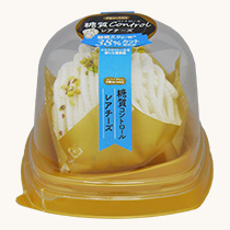 糖質コントロールレアチーズ　パッケージ