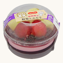 ごちそう果実　和梨とぶどう　パッケージ