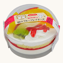 ごちそう果実 秋のフルーツレアチーズ パッケージ
