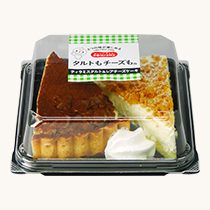 ティラミスタルト&レアチーズケーキ　パッケージ