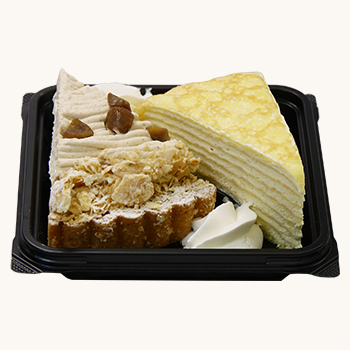 モンブランタルト＆ミルクレープ