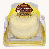 糖質コントロールチーズスフレ パッケージ