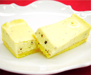 黒トリュフのチーズケーキ